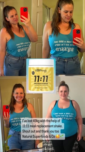 Customer photo review of Meal Replacement Formula