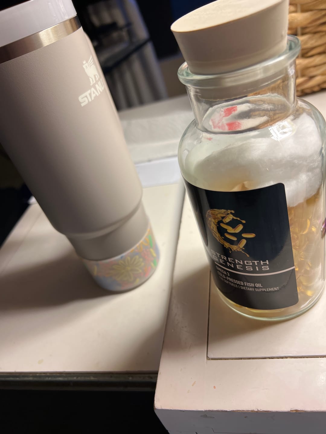 Customer photo review of Omega 3 Pharmaceutical Grade, Molecularly Distilled Cold Processed Fish Oil