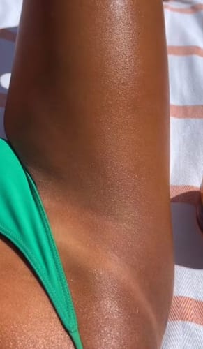 Customer photo review of GlamourTan - natürlicher Bräunungsverstärker für langanhaltende Bräune