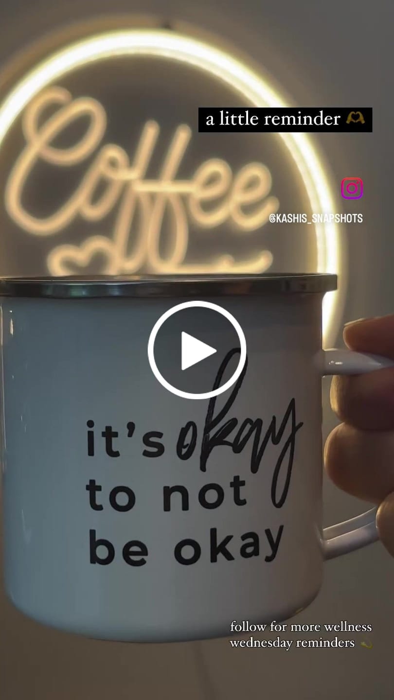 Customer video review of It's okay to not be okay Campfire Mug