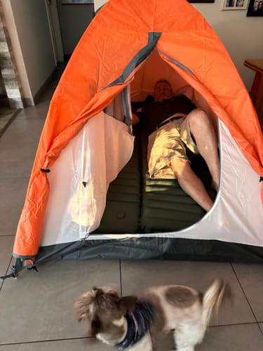 Customer photo review of Lumeo EasySleep Air Bed - SPECIAL OFFER