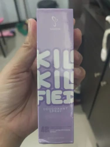 Customer photo review of Kili Kili Fied Deo Spray 60ml By SASKIN