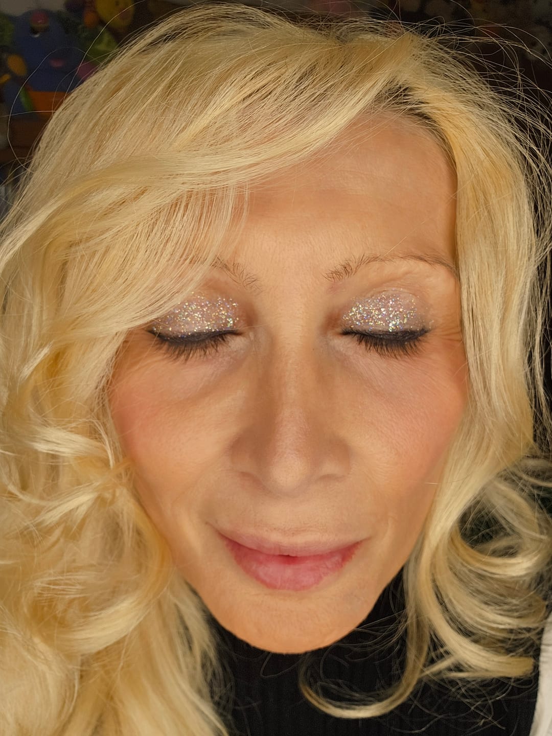 Customer photo review of Holographic glitter pigment