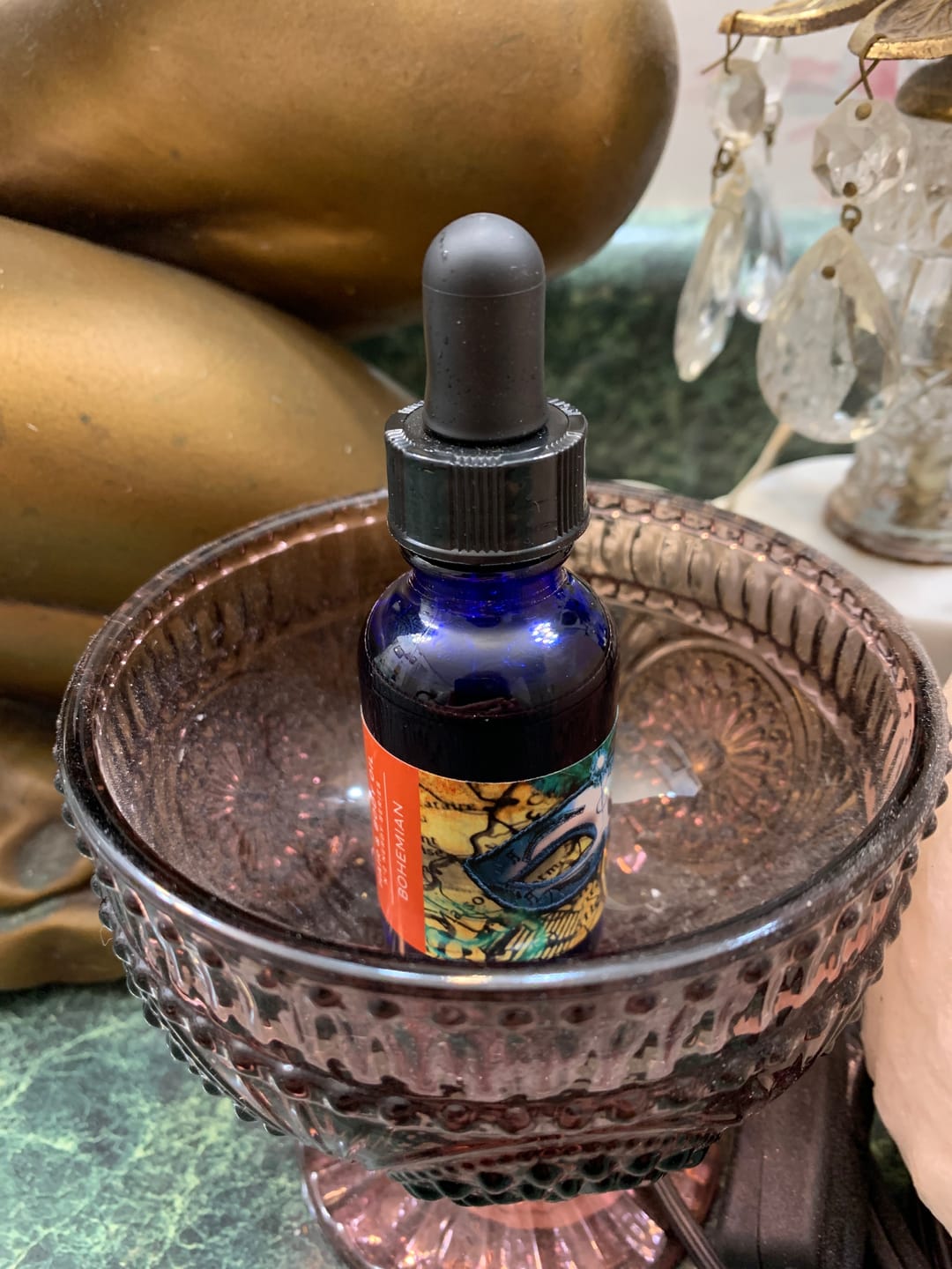 Customer photo review of Hair and Body Oil