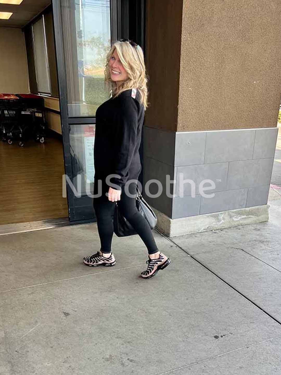 Customer photo review of NuSoothe™ High Waisted All-Day Compression Tights