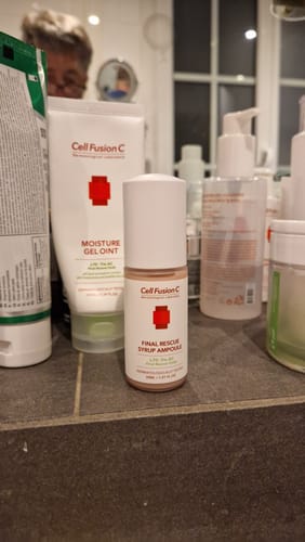 Customer photo review of [CellFusionC] TRE.AC Final Rescue Syrup Ampoule - 30ml