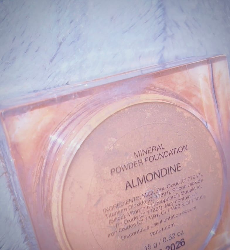 Customer photo review of Mineral Powder Foundation