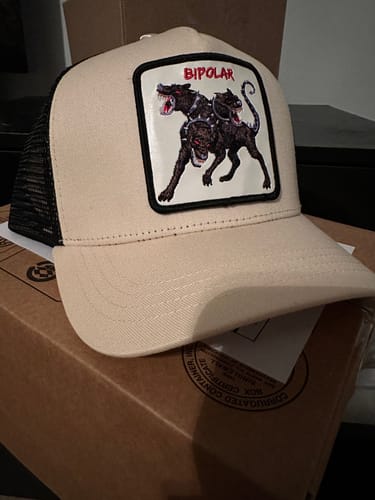Customer photo review of Cerberus - "Bipolar" Trucker Hat