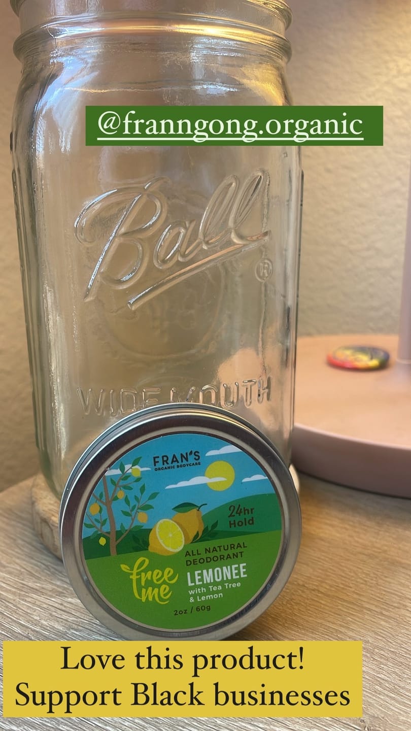 Customer photo review of FreeMe All Natural Deodorant