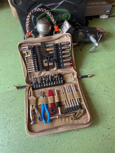 Customer photo review of 24 Bit Holder with Molle Clip