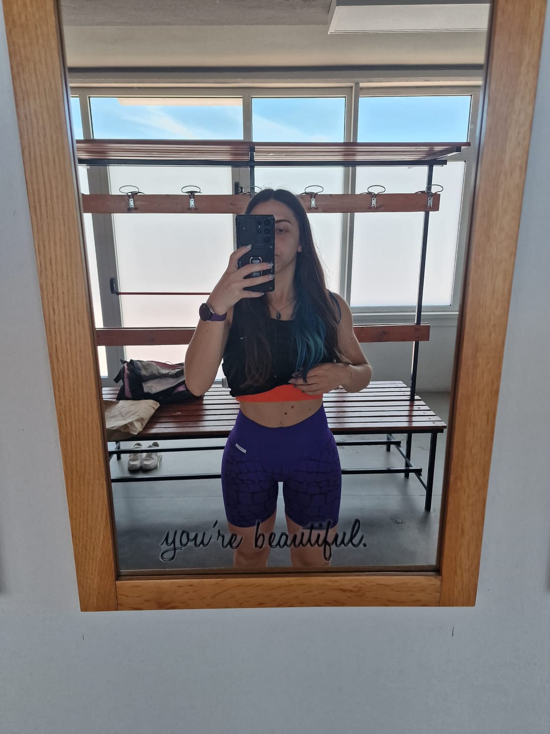 Customer photo review of Shorts All-up Cocco Viola