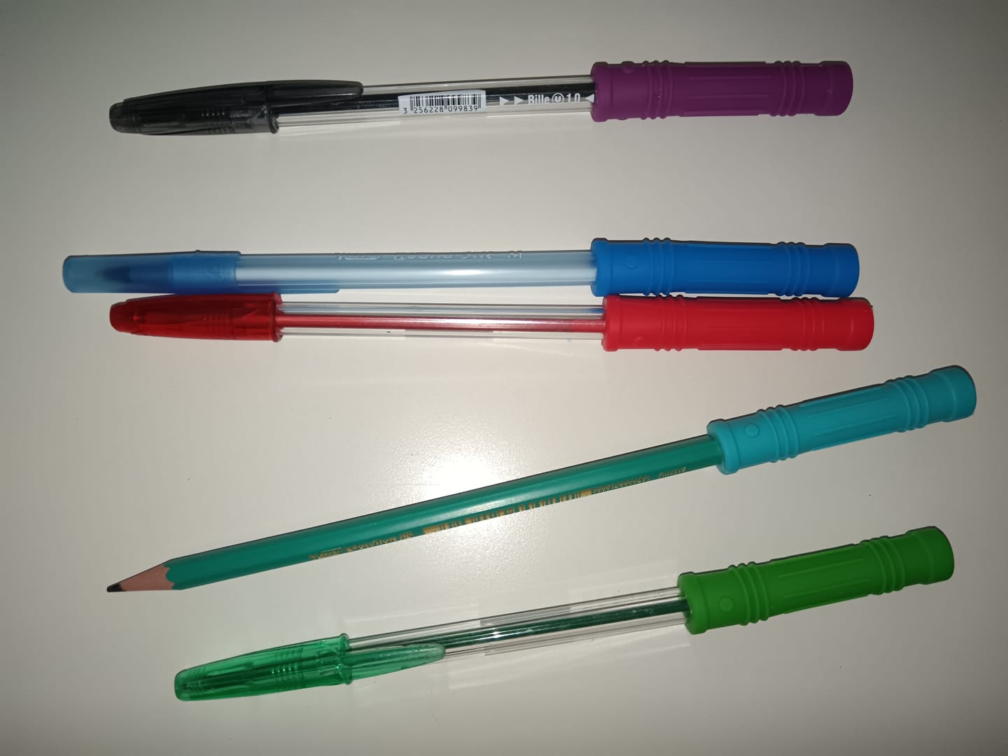 Customer photo review of Lot d'embout stylo à mordiller sabre