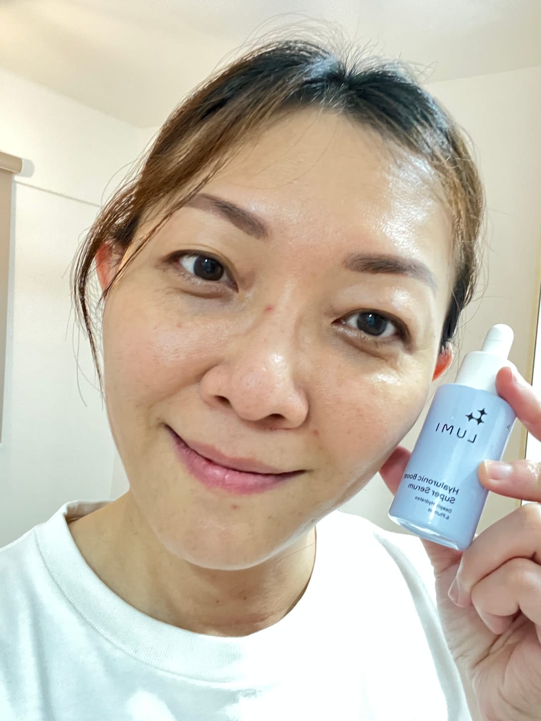 Customer photo review of Hyaluronic Boost Super Serum