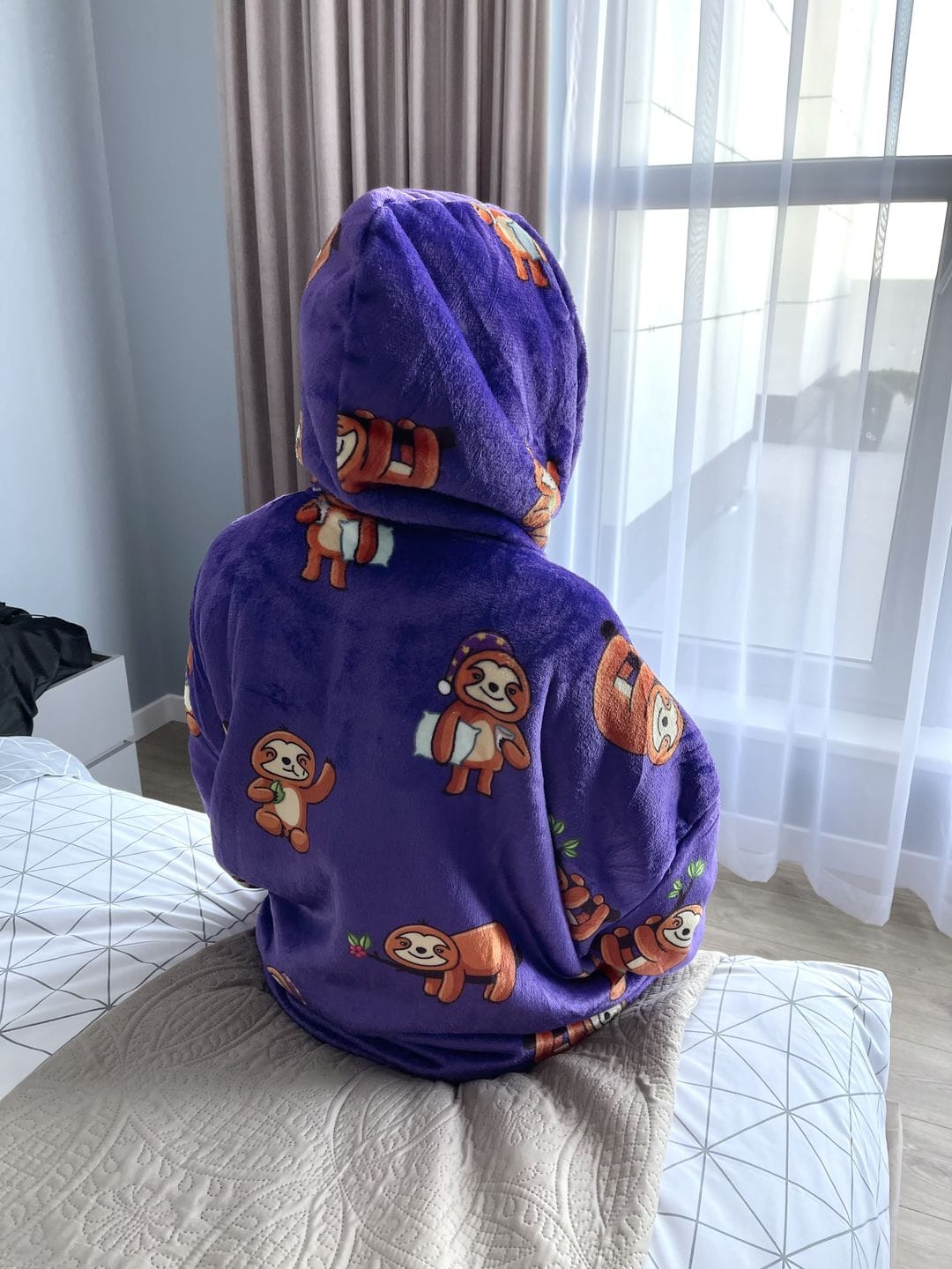 Customer photo review of Džemperis Nedēļas nogales sliņķis
