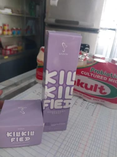 Customer photo review of Kili Kili Fied Deo Spray 60ml By SASKIN
