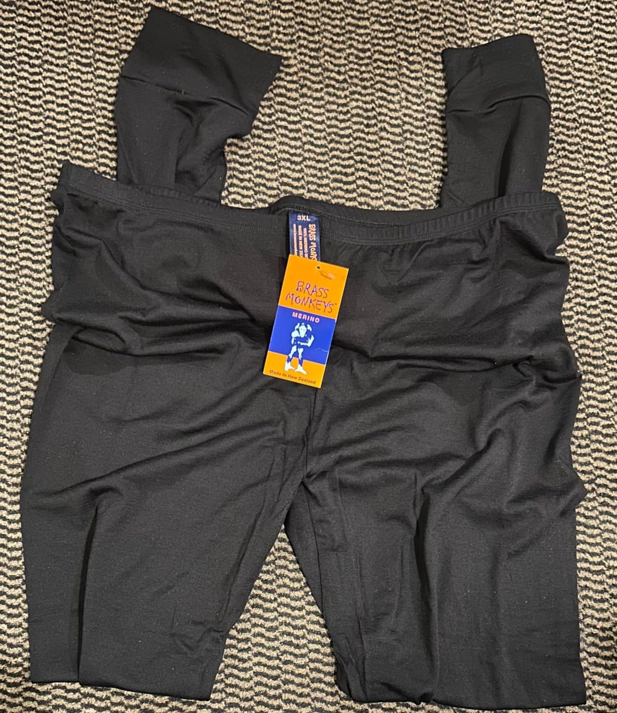 Customer photo review of Merino Men's Long Johns