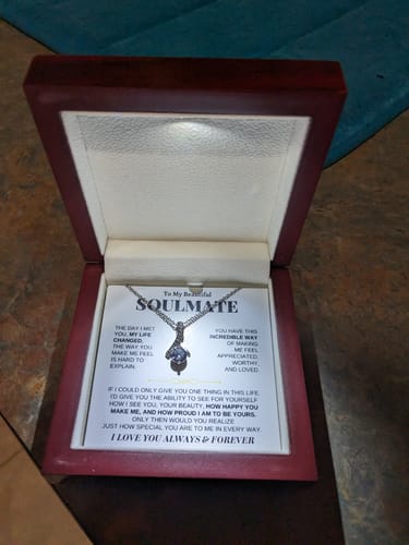 Customer photo review of To My Beautiful Soulmate - Beautiful Gift Set - SS162