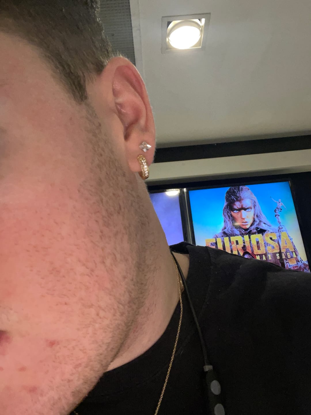 Customer photo review of FROSTIES EARRINGS. - WHITE GOLD