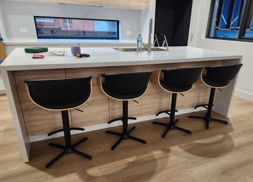 Customer photo review of Max Kitchen Bar Stool