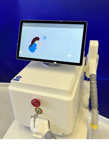 Customer photo review of Bella Ink Pro Tattoo Removal Laser with Cold Air Blower