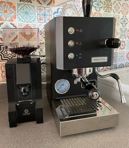 Customer photo review of Profitec GO & Eureka Mignon Facile