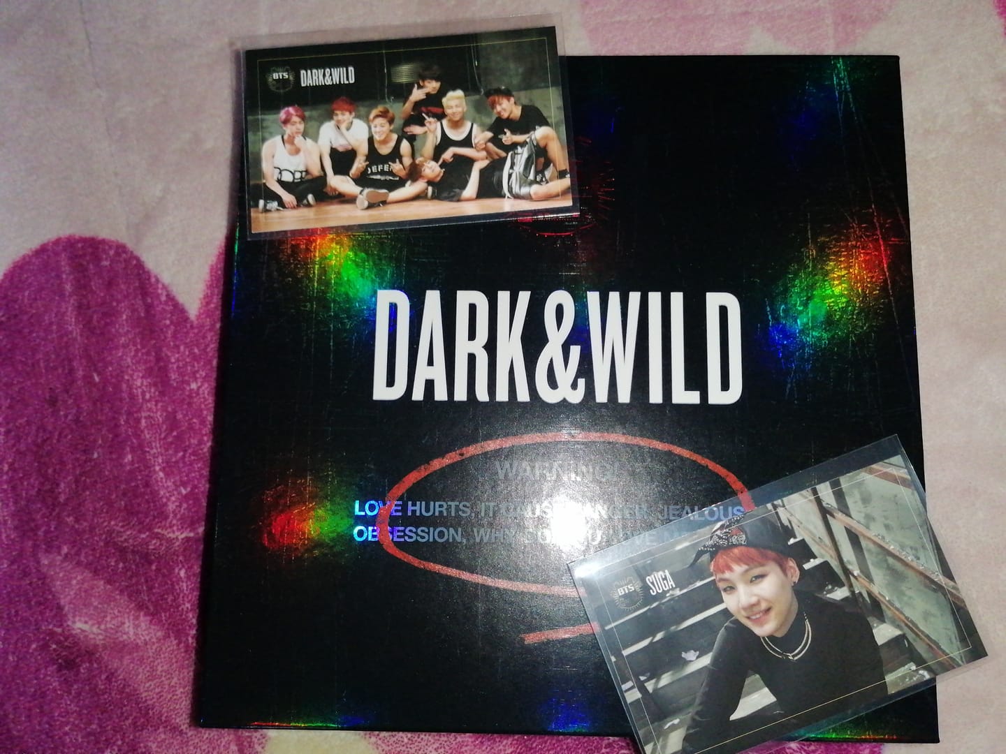 Customer photo review of BTS - 1ST FULL ALBUM DARK & WILD