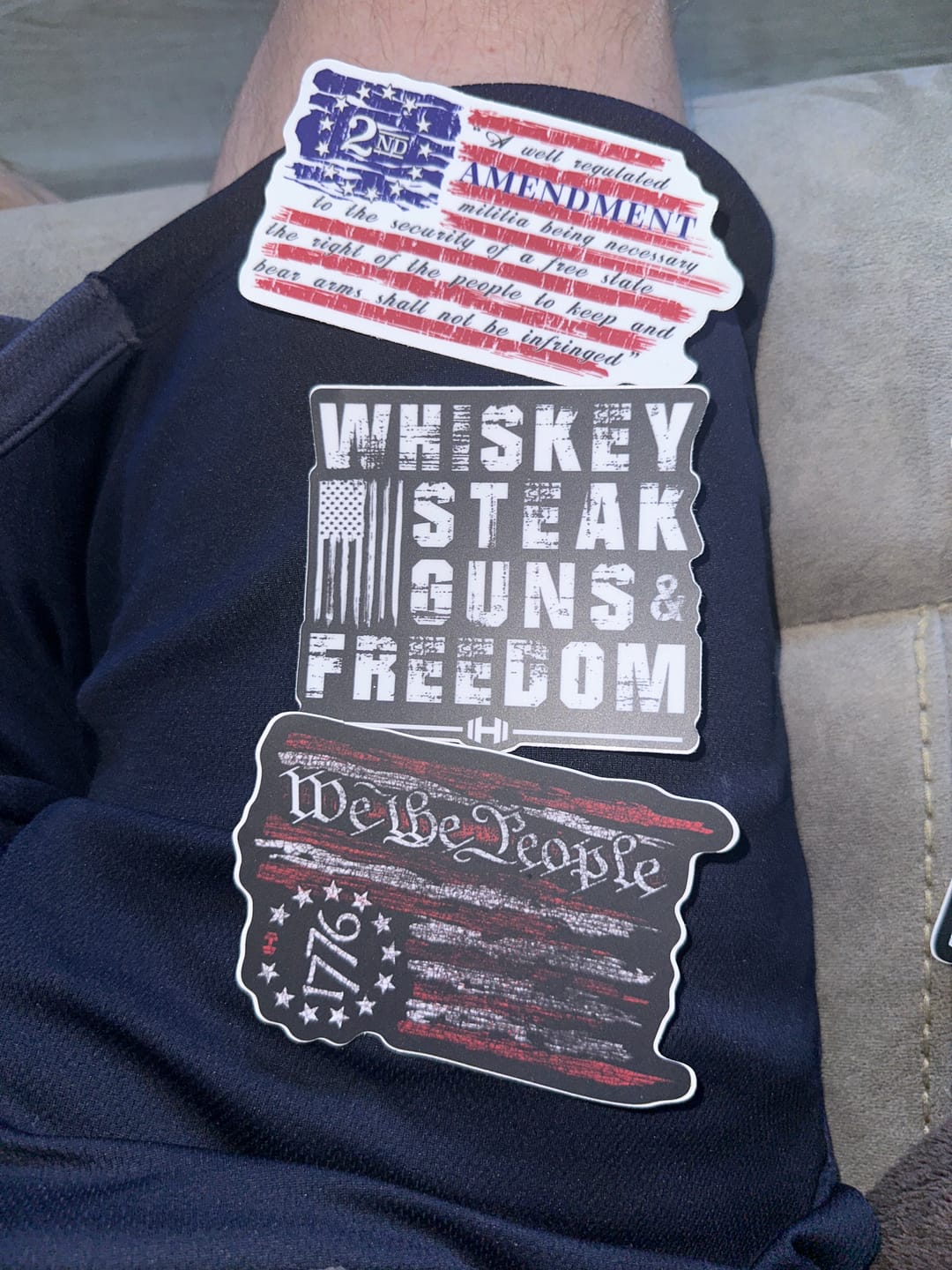 Customer photo review of Freedom Pack Decals - Hodgetwins/Bigly VIP Club