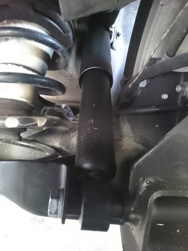 Customer photo review of Shock Rear Fiat 500C 2008 On (KYB 343488)