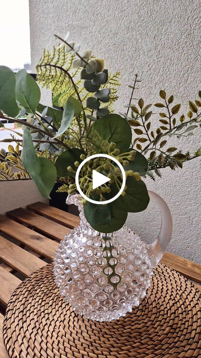 Customer video review of Crystal Hobnail Jug