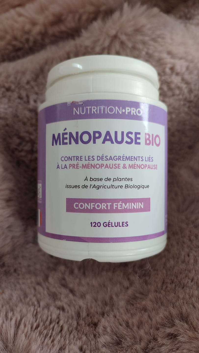 Customer photo review of MÉNOPAUSE BIO - 120 GÉLULES