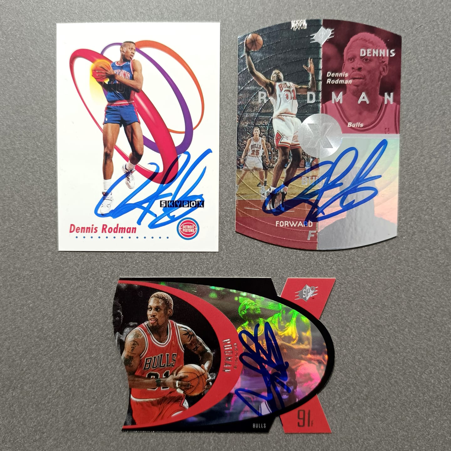 Customer photo review of Dennis Rodman Autograph Signing