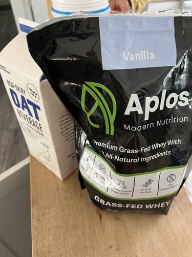 Customer photo review of Grass-Fed Whey