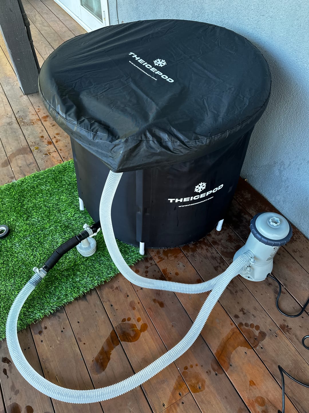 Customer photo review of Insulated Ice Pod Lid