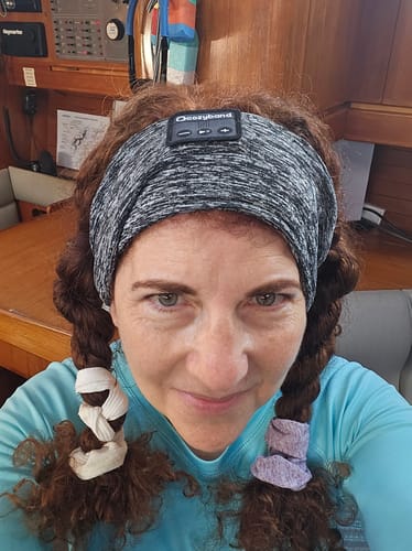 Customer photo review of CozyBand Wireless Headphones