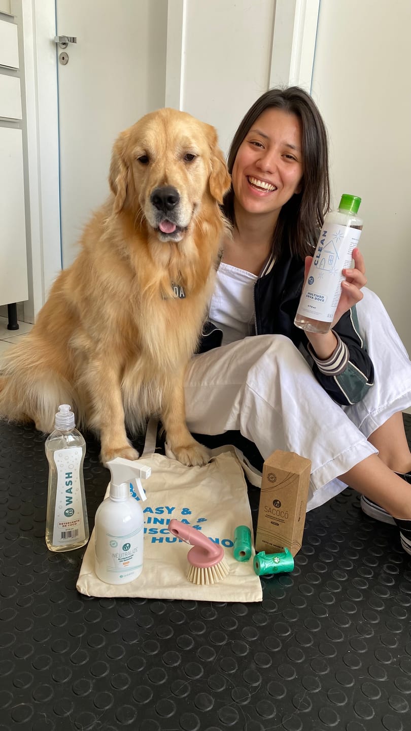 Customer photo review of Kit Limpeza Para Weasy cão