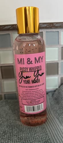 Customer photo review of P*ssy Whipped Yum Yum Yoni Wash