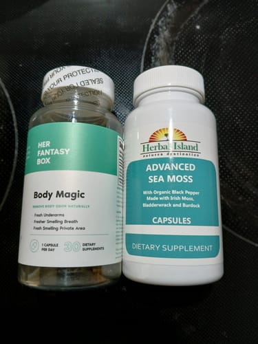 Customer photo review of Advanced Seamoss with Bladderwrack & Burdock