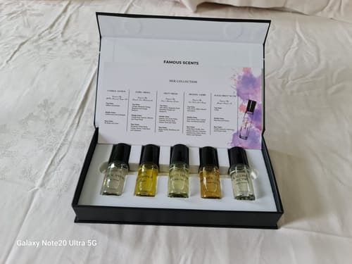 Customer photo review of Asēdos Perfume Oil Set - Her Collection