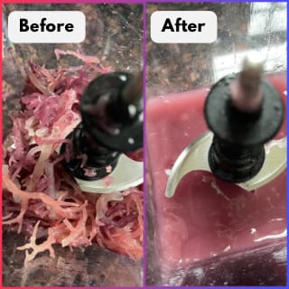 Customer photo review of St Lucia Wildcrafted Sea moss