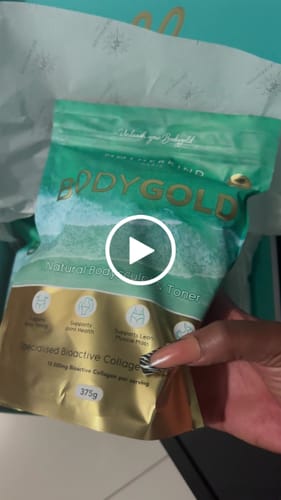 Customer video review of BodyGold Collagen Peptides