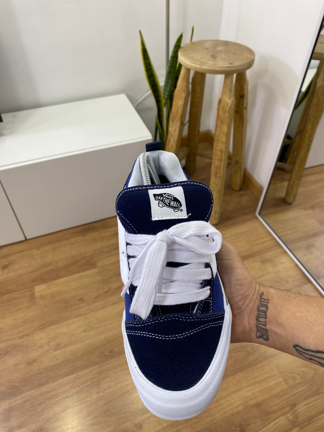 Customer photo review of Zapatilla Vans Knu Skool Hombre Azul
