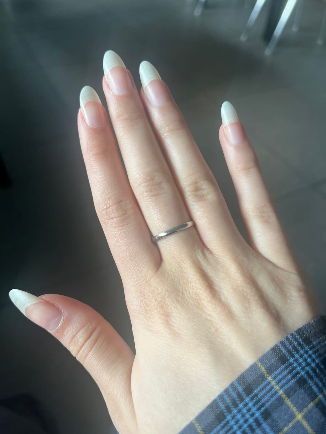 Customer photo review of Thin Lena Ring | 18K vergoldet