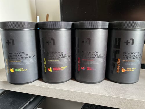 Customer photo review of +1© Danny's Ultimate Pre Workout High-stim (520g)
