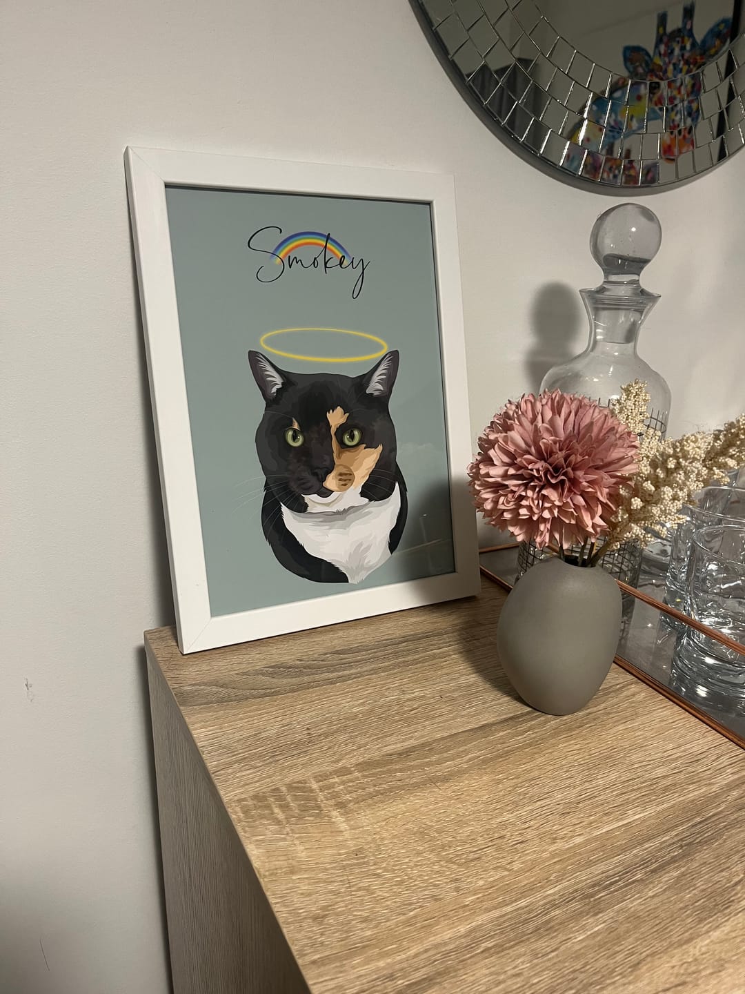 Customer photo review of Memorial Portrait