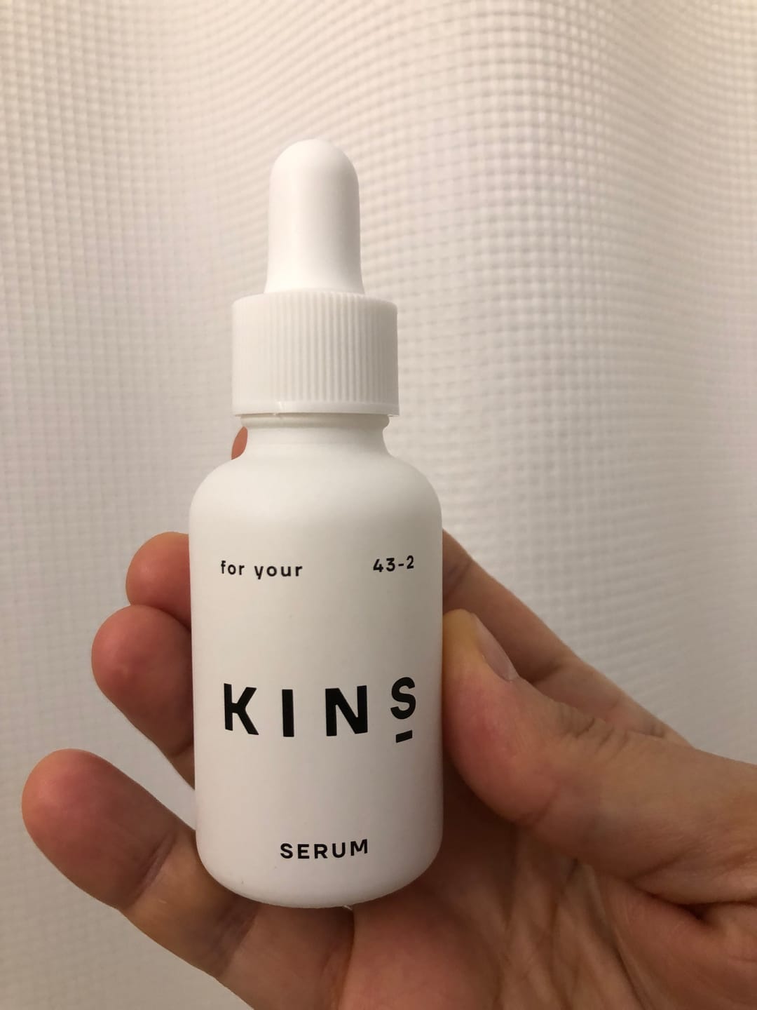 Customer photo review of KINS Serum