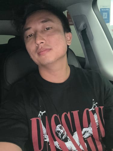 Customer photo review of boxy t-shirt (passion)