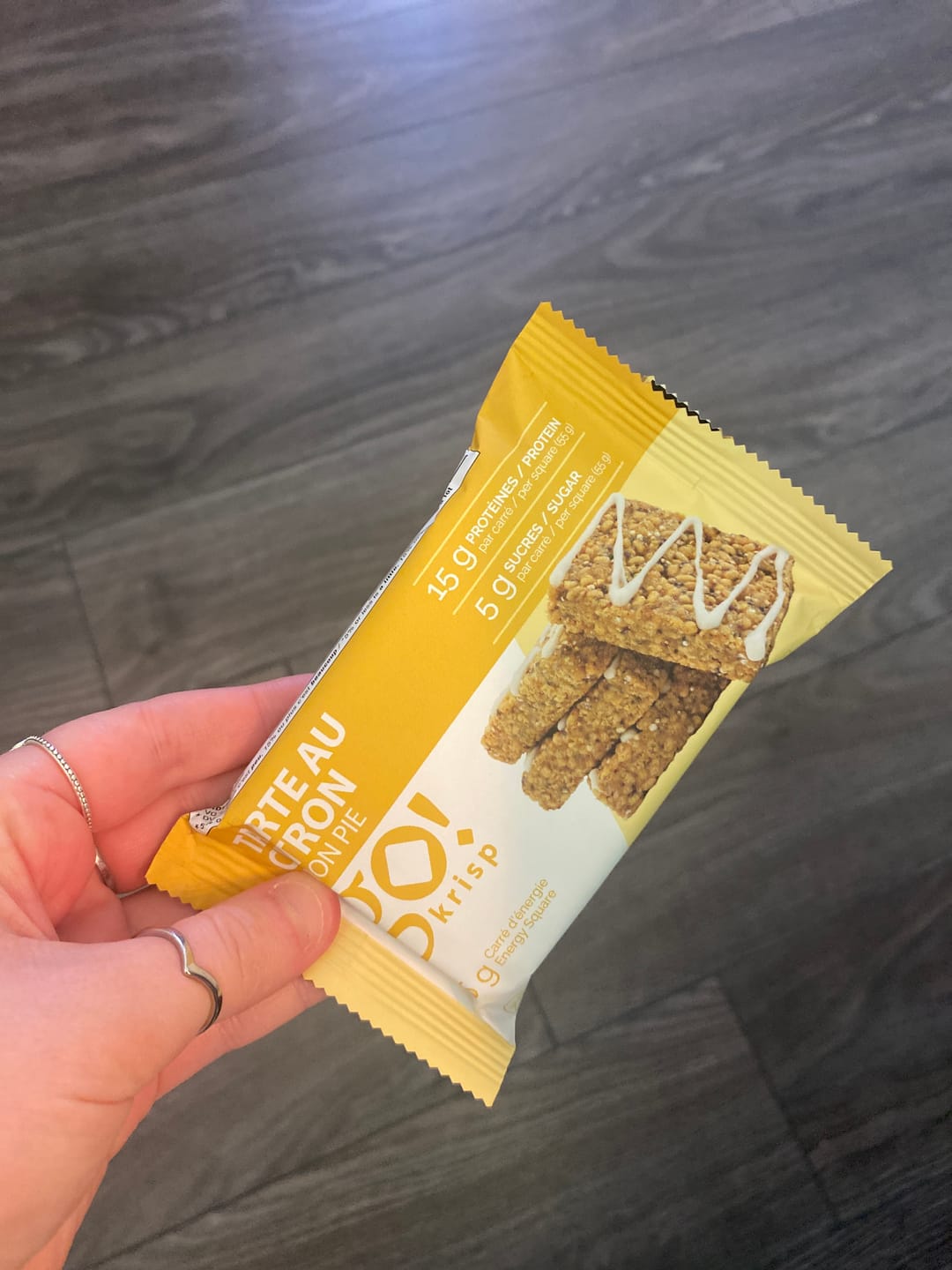 Customer photo review of Go Krisp - Jimmy Sévigny 55gr