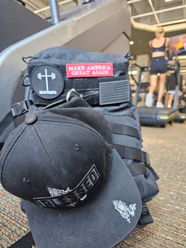 Customer photo review of HolStrength Velcro Patch