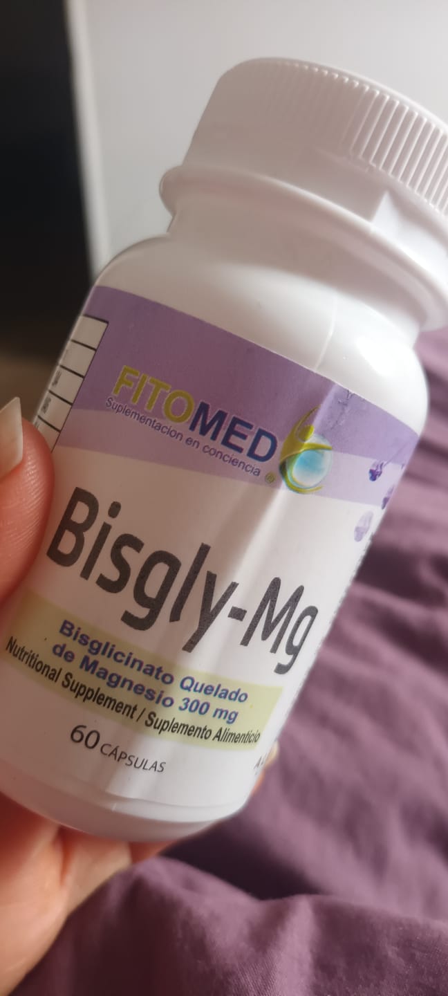 Customer photo review of Bisgly Mg 300 mg-60 cáps