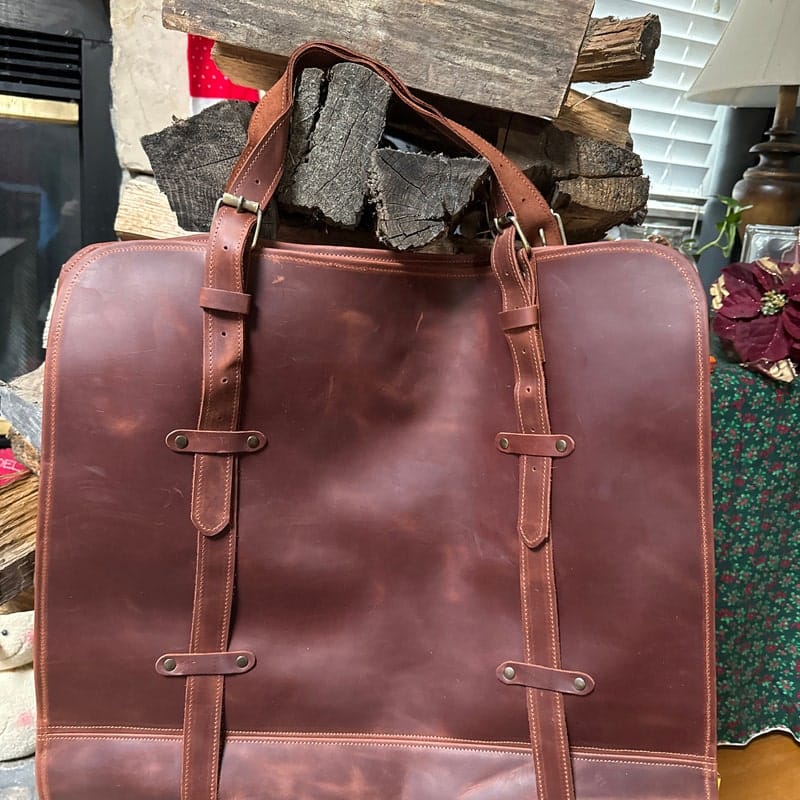Customer photo review of Firewood Carrier